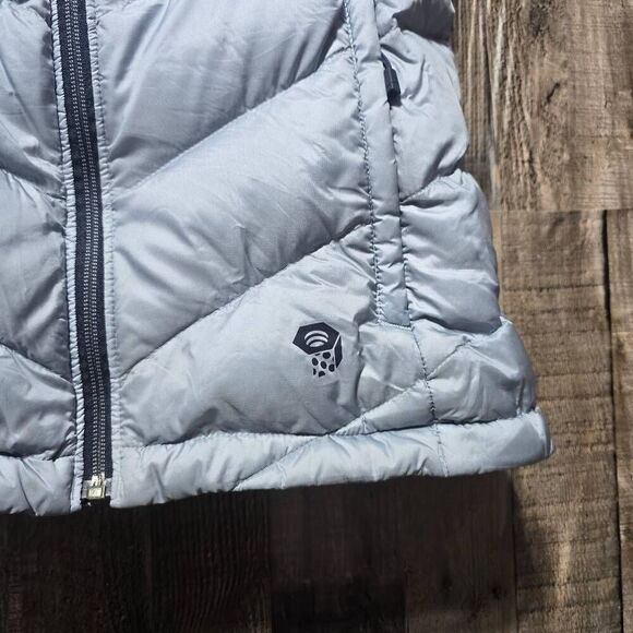 Mountain Hardwear Ratio Down Blue Puffer Vest - Picture 3 of 7